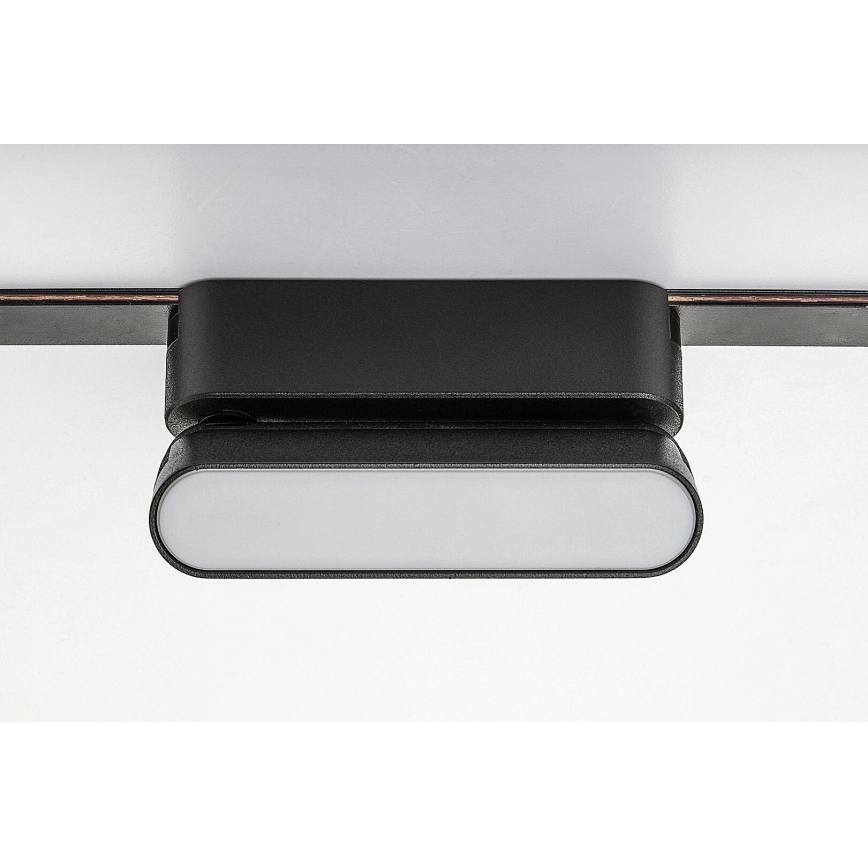 Rabalux - Plafonnier pour système de rail monophasé LED/6W/230V 4000K 11,5 cm noir