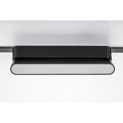 Rabalux - LED Plafondlamp voor 1-fase railsysteem LED/12W/230V 4000K 22 cm zwart