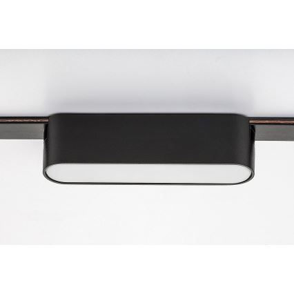 Rabalux - LED Dimbare plafondlamp voor 1-fase railsysteem LED/6W/24V 2700-5500K Wi-Fi Tuya 11,5 cm zwart