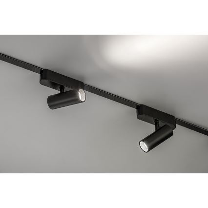 Rabalux - Spot à intensité variable pour système de rail monophasé LED/5W/24V 2700-5500K Wi-Fi Tuya noir