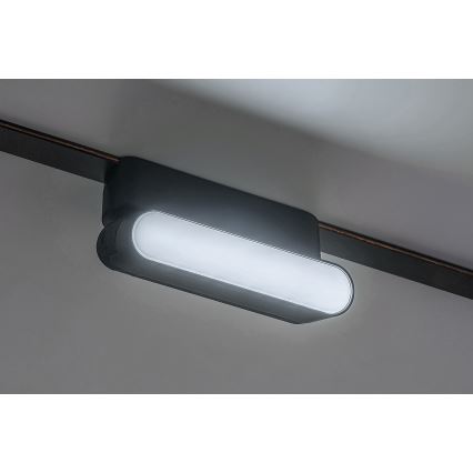 Rabalux - LED Dimbare plafondlamp voor 1-fase railsysteem LED/4W/24V 2700-5500K Wi-Fi Tuya 11,5 cm zwart