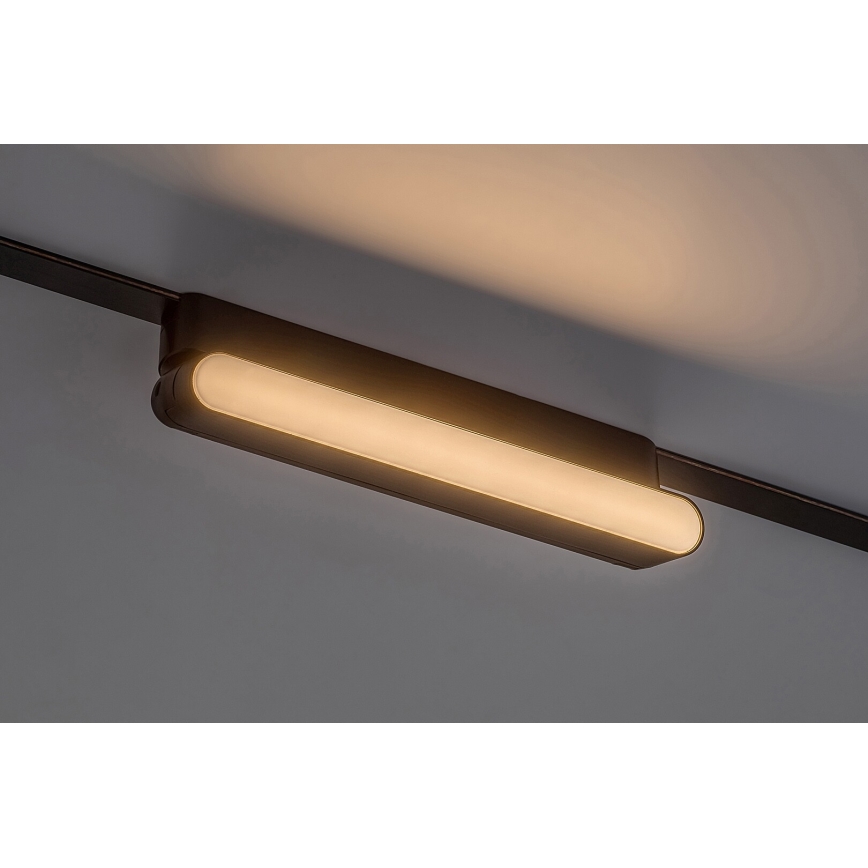 Rabalux - LED Dimbare plafondlamp voor 1-fase railsysteem LED/7W/24V 2700-5500K Wi-Fi Tuya 22 cm zwart