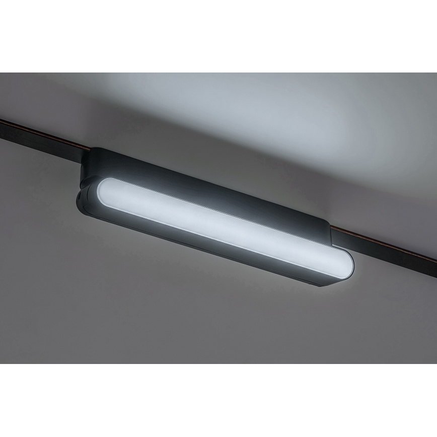 Rabalux - LED Dimbare plafondlamp voor 1-fase railsysteem LED/7W/24V 2700-5500K Wi-Fi Tuya 22 cm zwart