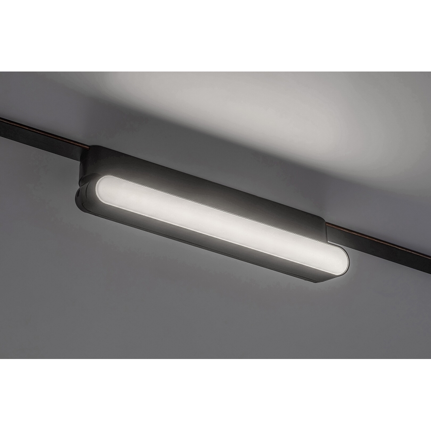 Rabalux - LED Dimbare plafondlamp voor 1-fase railsysteem LED/7W/24V 2700-5500K Wi-Fi Tuya 22 cm zwart
