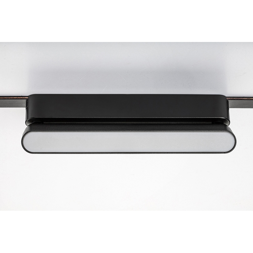Rabalux - LED Dimbare plafondlamp voor 1-fase railsysteem LED/7W/24V 2700-5500K Wi-Fi Tuya 22 cm zwart