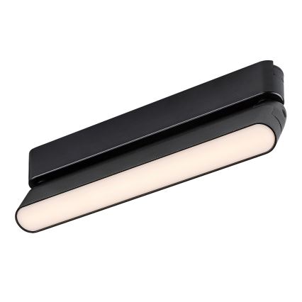 Rabalux - LED Dimbare plafondlamp voor 1-fase railsysteem LED/7W/24V 2700-5500K Wi-Fi Tuya 22 cm zwart