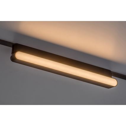 Rabalux - Plafonnier à intensité variable pour système de rail monophasé LED/13W/24V 2700-5500K Wi-Fi Tuya 33 cm noir