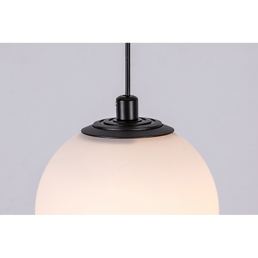 Rabalux - Dimbare LED hanglamp aan een koord voor 1-fase railsysteem LED/5W/24V 2700-5500K Wi-Fi Tuya zwart