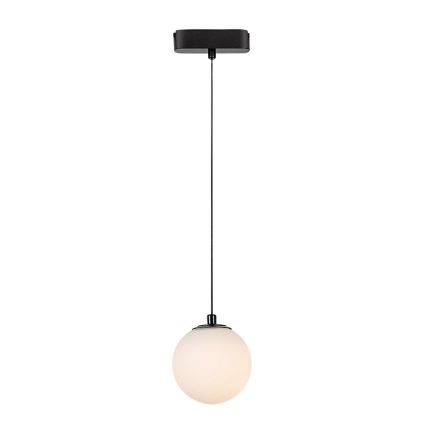Rabalux - Dimbare LED hanglamp aan een koord voor 1-fase railsysteem LED/5W/24V 2700-5500K Wi-Fi Tuya zwart