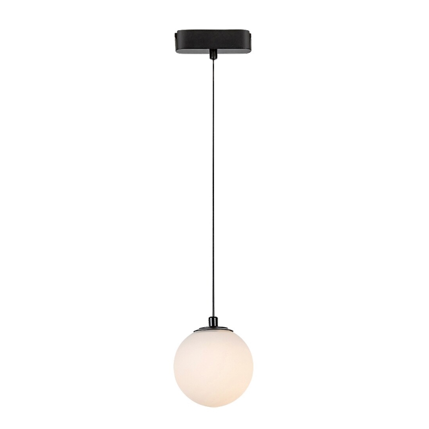 Rabalux - Dimbare LED hanglamp aan een koord voor 1-fase railsysteem LED/5W/24V 2700-5500K Wi-Fi Tuya zwart