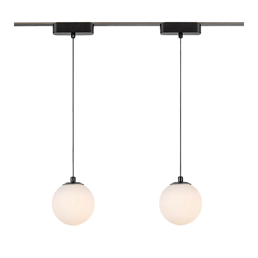 Rabalux - Dimbare LED hanglamp aan een koord voor 1-fase railsysteem LED/5W/24V 2700-5500K Wi-Fi Tuya zwart
