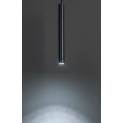 Rabalux - Dimbare LED hanglamp aan een koord voor 1-fase railsysteem LED/5W/24V 2700-5500K Wi-Fi Tuya zwart