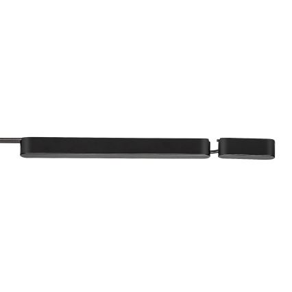 Rabalux - Stroomvoorziening voor verlichting in railsysteem 80W/24V 10,2 + 33 cm zwart