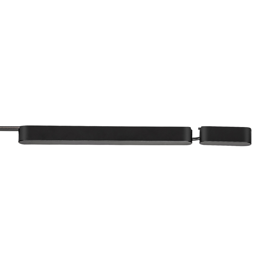 Rabalux - Stroomvoorziening voor verlichting in railsysteem 80W/24V 10,2 + 33 cm zwart