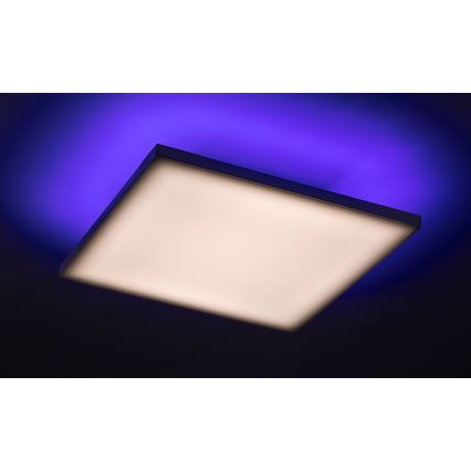 Rabalux - Dimbare LED RGB plafondlamp LED/18W/230V 3000-6500K 30x30 cm + afstandsbediening