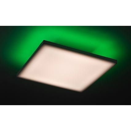 Rabalux - Dimbare LED RGB plafondlamp LED/18W/230V 3000-6500K 30x30 cm + afstandsbediening