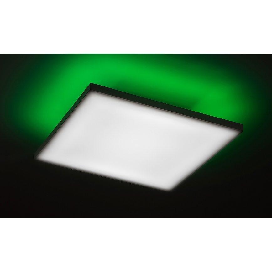 Rabalux - Dimbare LED RGB plafondlamp LED/18W/230V 3000-6500K 30x30 cm + afstandsbediening