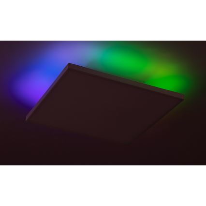 Rabalux - Dimbare LED RGB plafondlamp LED/18W/230V 3000-6500K 30x30 cm + afstandsbediening