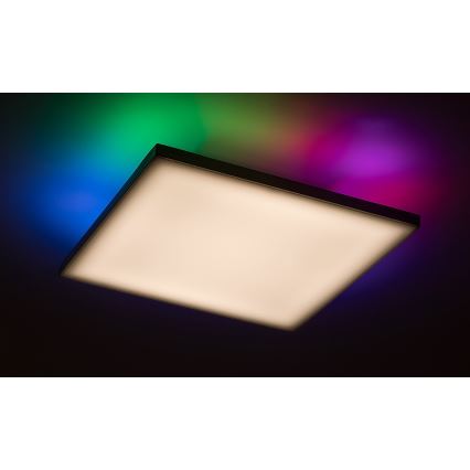 Rabalux - Dimbare LED RGB plafondlamp LED/18W/230V 3000-6500K 30x30 cm + afstandsbediening