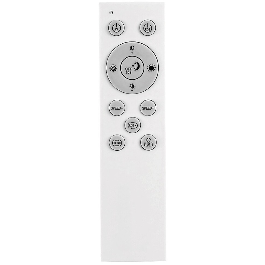 Rabalux - Dimbare LED RGB plafondlamp LED/18W/230V 3000-6500K 30x30 cm + afstandsbediening