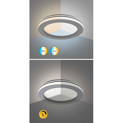 Rabalux - LED dimbare plafondlamp LED/47W/230V 3000-6500K + afstandsbediening Ø 48 cm