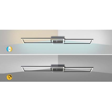 Rabalux - Dimbare LED plafondlamp LED/38W/230V 3000-6500K Wi-Fi Tuya + afstandsbediening 20x102 cm
