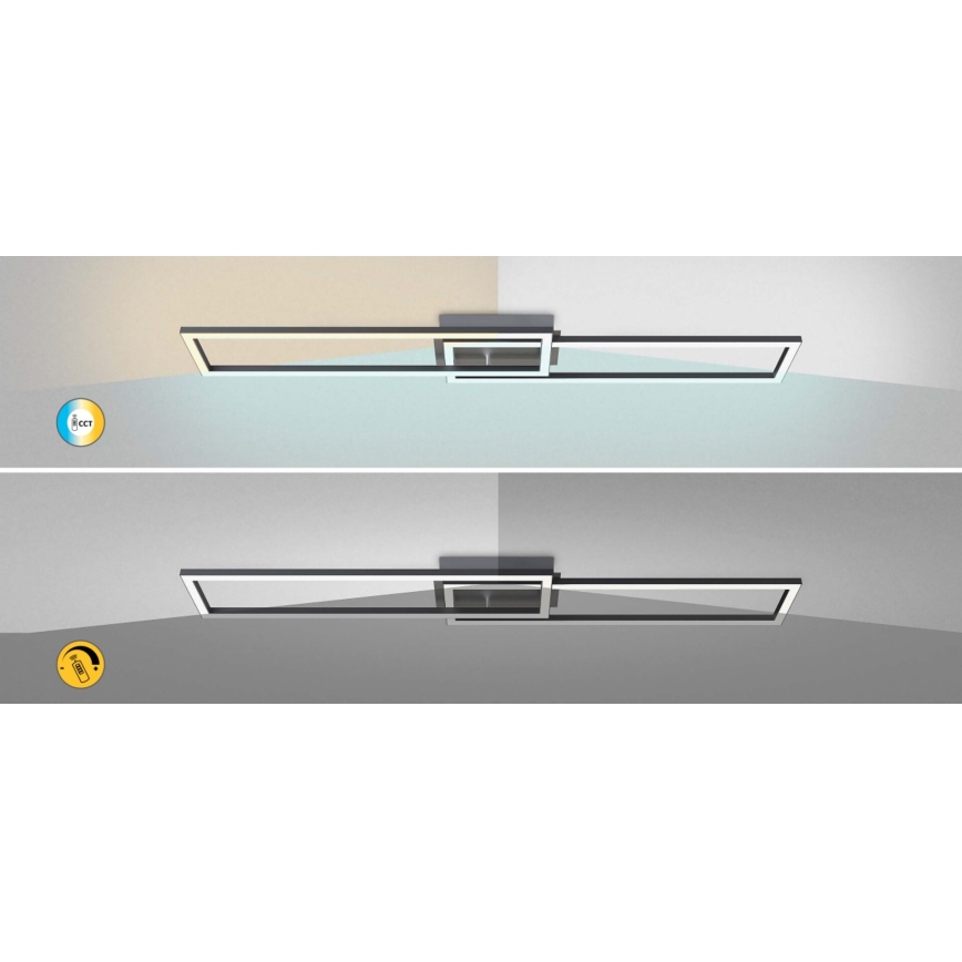 Rabalux - Plafonnier à intensité variable LED/38W/230V 3000-6500K Wi-Fi Tuya + Télécommande