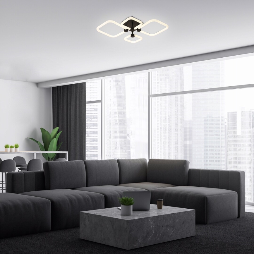 Rabalux - Plafonnier LED dimmable LED/47W/230V 3000/4000/6000K + télécommande 46x54 cm