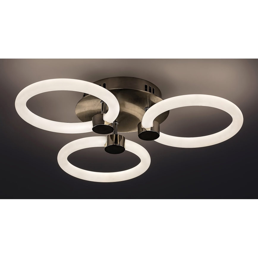 Rabalux - Plafonnier à intensité variable LED LED/21W/230V 3000/4000/6000K + télécommande
