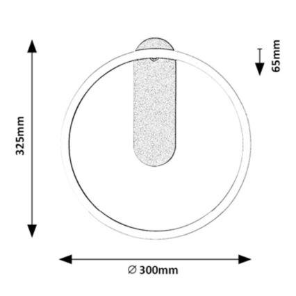 Rabalux - LED Wandlamp LED/14W/230V 3000K