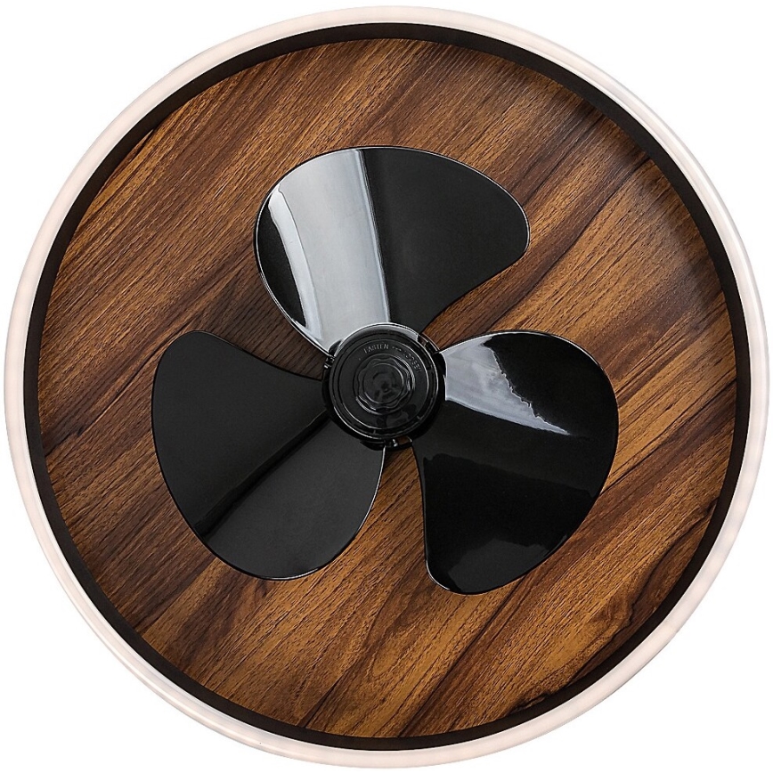 Rabalux - Plafonnier à intensité variable avec ventilateur LED/30W/230V 3000-6500K + télécommande
