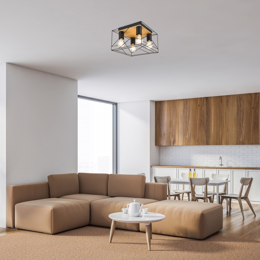 Rabalux - Plafondlamp 4xE27/40W/230V