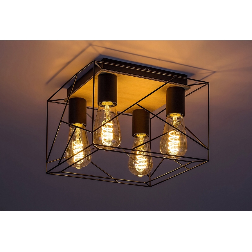 Rabalux - Plafondlamp 4xE27/40W/230V