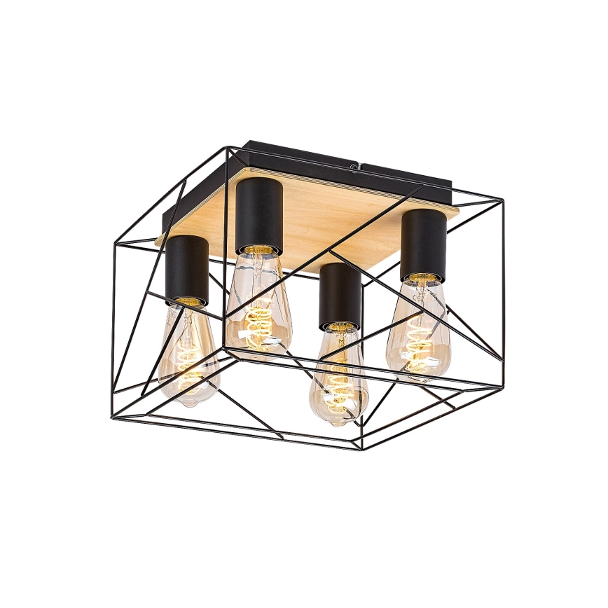 Rabalux - Plafondlamp 4xE27/40W/230V