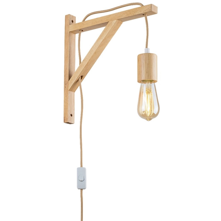 Rabalux - Wandlamp 1xE27/60W/230V beukenhout