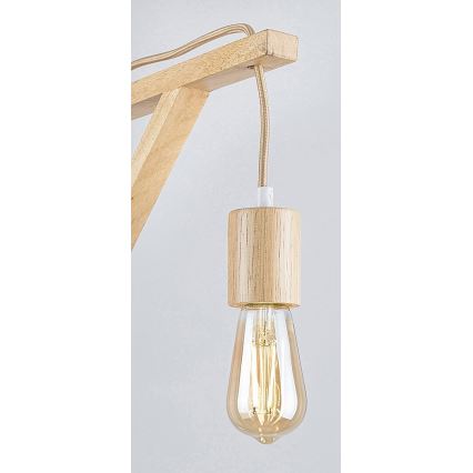 Rabalux - Wandlamp 1xE27/60W/230V beukenhout