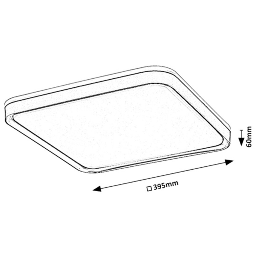 Rabalux - Plafonnier LED LED/26W/230V 3000K
