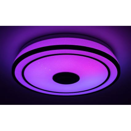 Rabalux - LED RGB Dimbare plafondlamp met speaker LED/24W/230V 3000-6500K + afstandsbediening