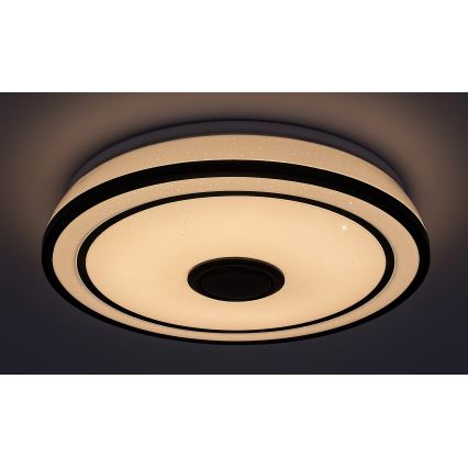 Rabalux - LED RGB Plafonnier à intensité variable avec enceinte LED/24W/230V 3000-6500K + télécommande