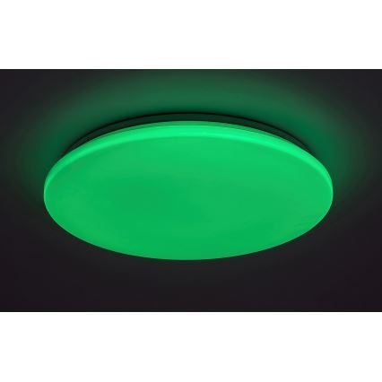 Rabalux - Plafonnier à intensité variable RGB LED/24W/230V Wi-Fi Tuya 3000-6500K 31 cm