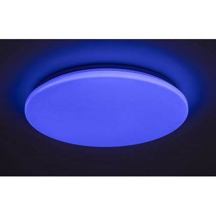 Rabalux - Plafonnier à intensité variable RGB LED/24W/230V Wi-Fi Tuya 3000-6500K 31 cm