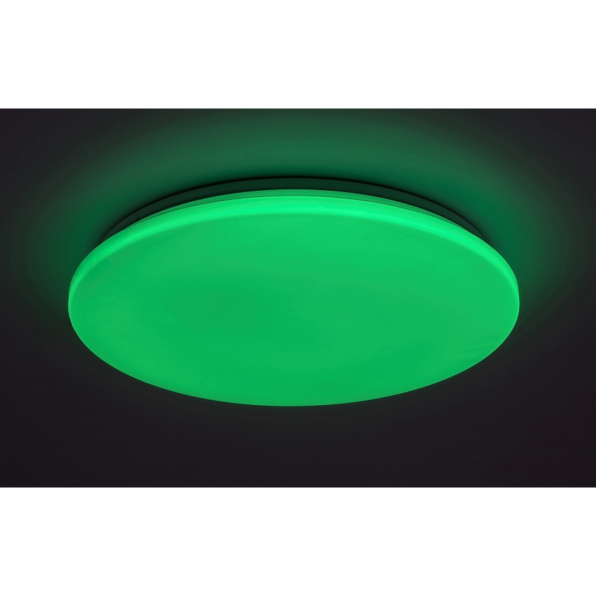 Rabalux - Plafonnier à intensité variable RGB LED/48W/230V Wi-Fi Tuya 3000-6500K 50 cm