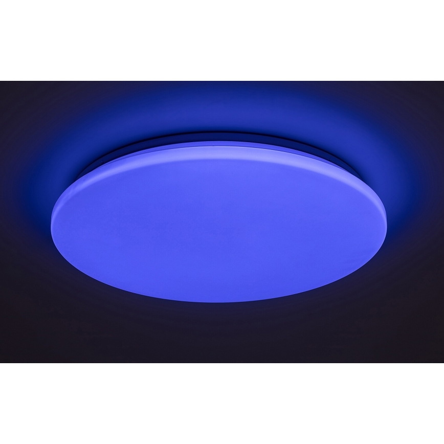 Rabalux - Plafonnier à intensité variable RGB LED/48W/230V Wi-Fi Tuya 3000-6500K 50 cm