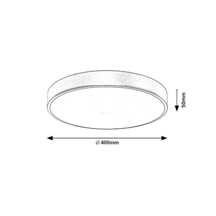 Rabalux - LED plafondlamp LED/36W/230V 3000K