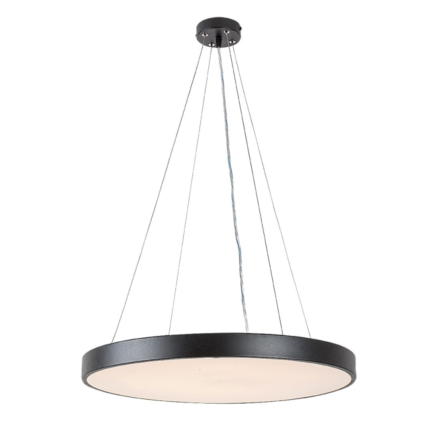 Rabalux - Suspension filaire à intensité variable LED/60W/230V 3000-6000K noir + télécommande