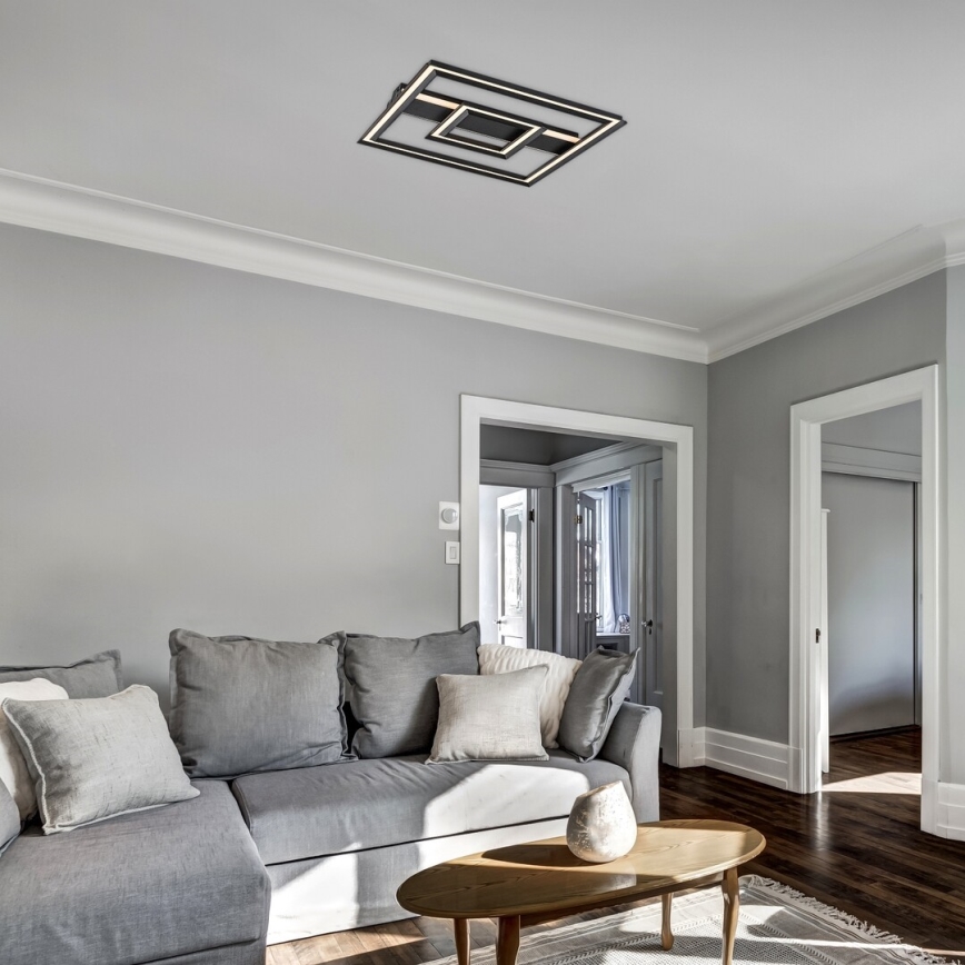 Rabalux - LED Plafondlamp LED/48W/230V 3000K zwart