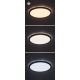 Rabalux - LED Plafondlamp LED/24W/230V 3000/4000/6000K diameter 29 cm zwart