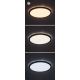 Rabalux - LED Plafondlamp LED/36W/230V 3000/4000/6000K diameter 40 cm zwart