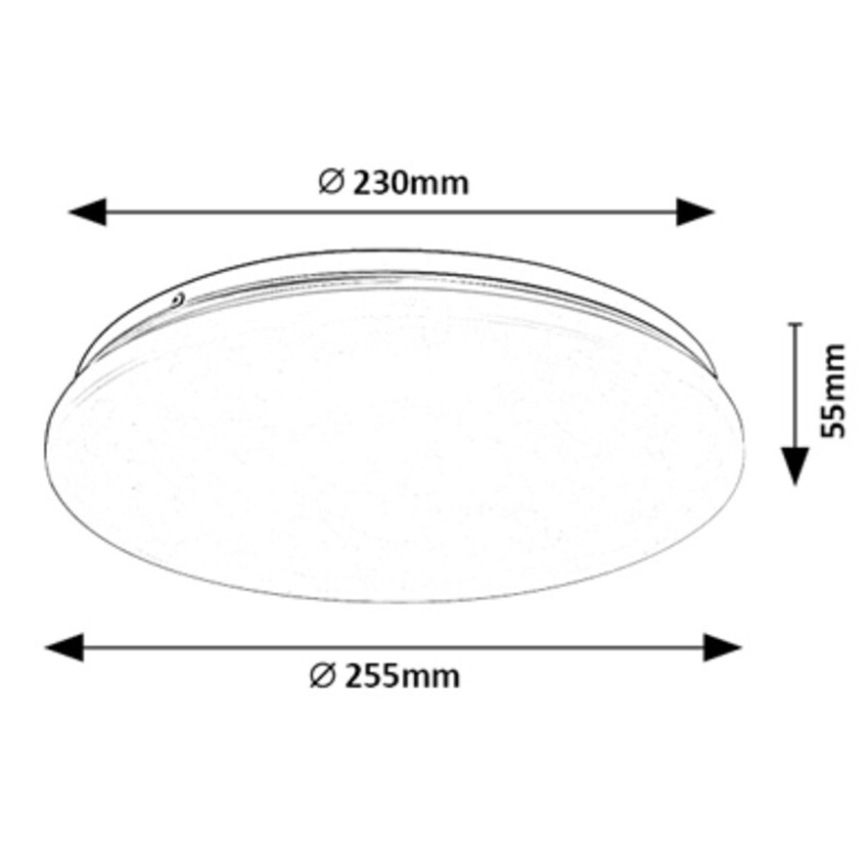 Rabalux - LED Plafondlamp LED/12W/230V 3000K 25 cm