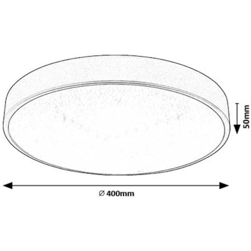 Rabalux - LED Plafondlamp LED/24W/230V 4000K diameter 40 cm
